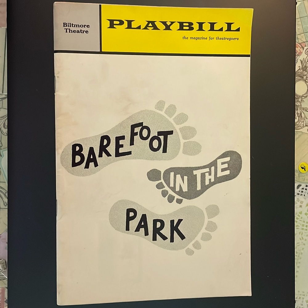 1965 Playbill Barefoot in the Park
